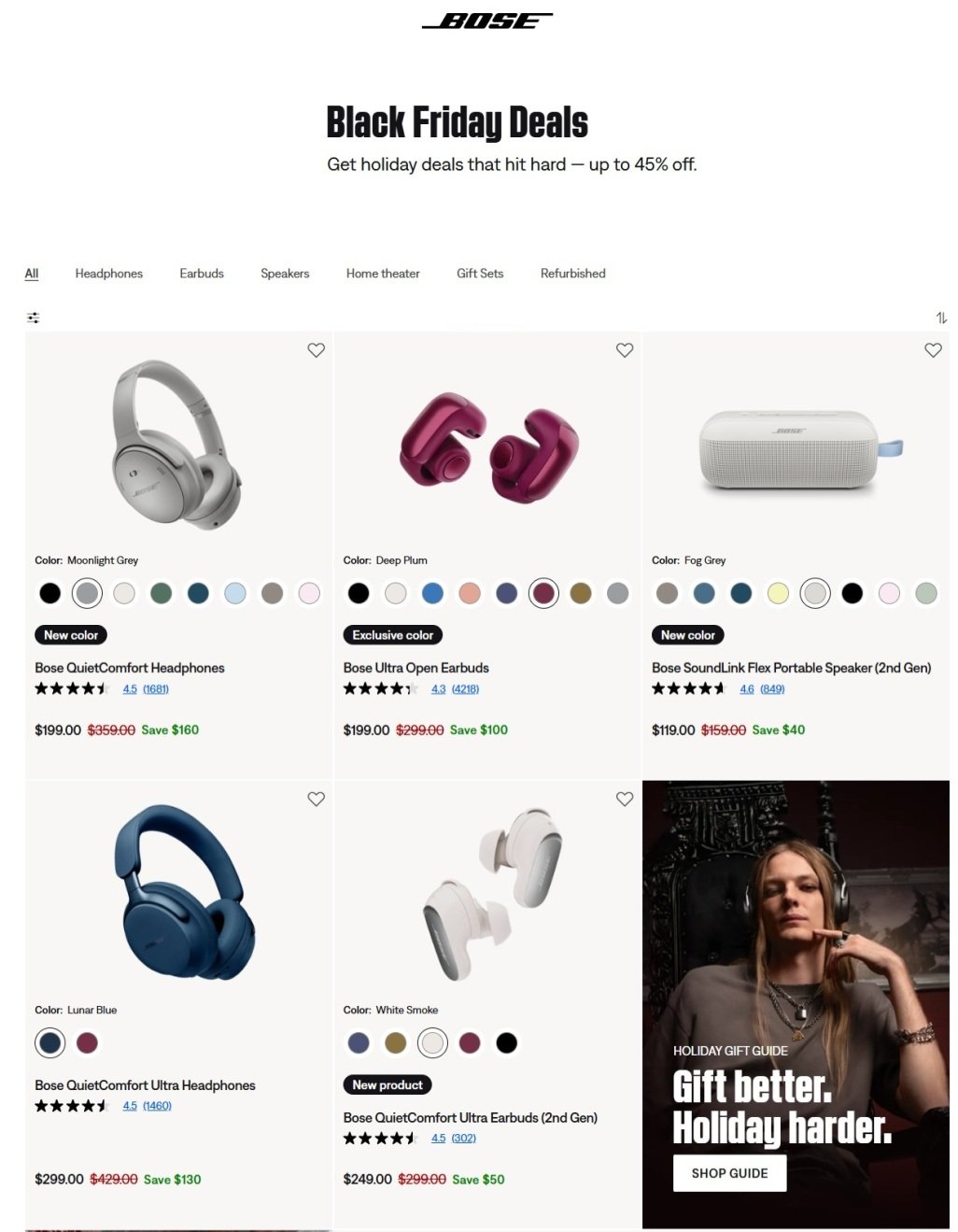 Bose Black Friday 2025 1