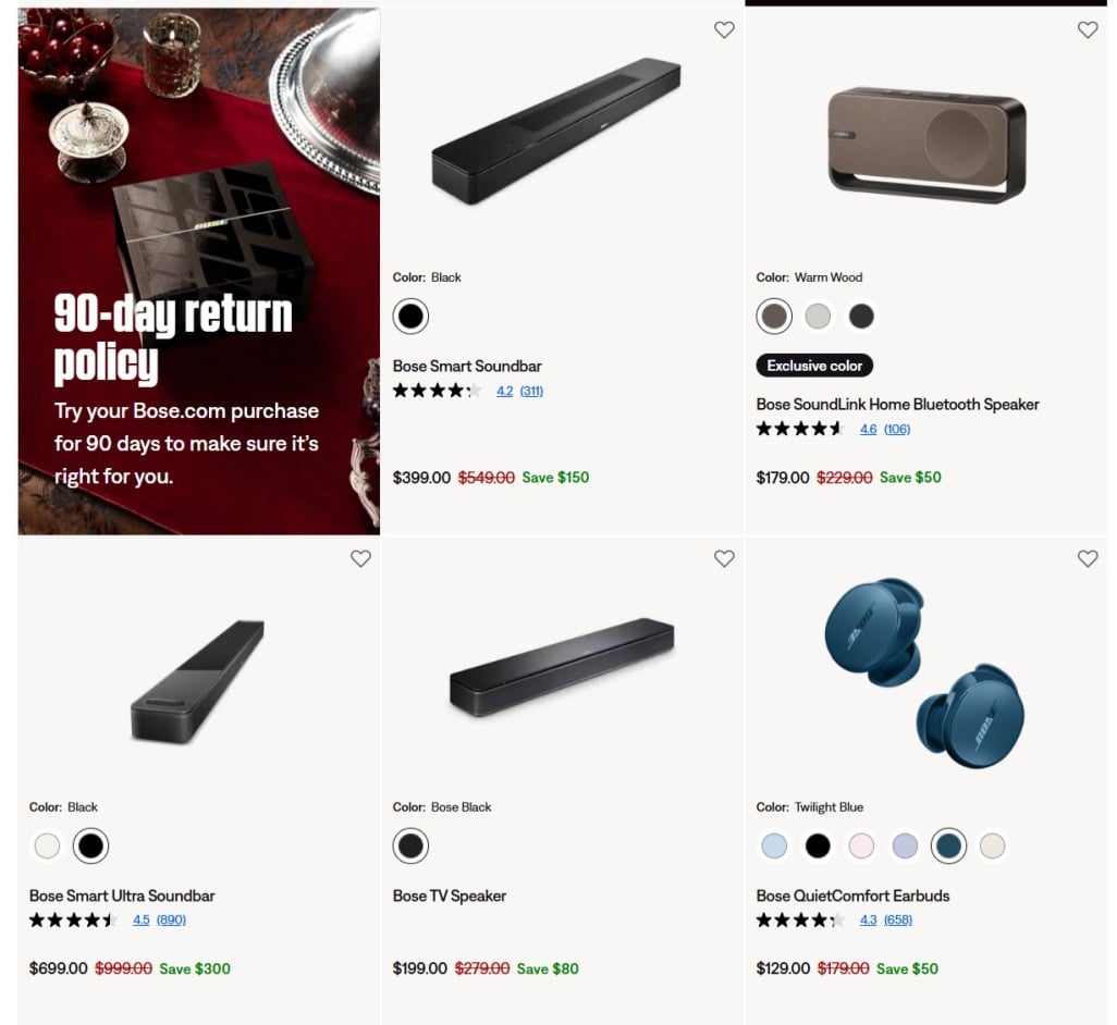 Bose Black Friday 2025 2