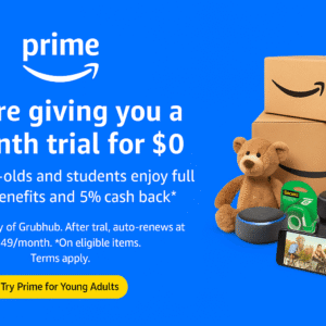 Free 6-Month Amazon Prime Trial for Stud…