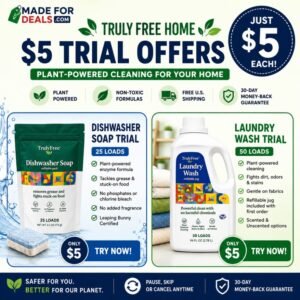 Truly Free Home Dishwasher Soap $5 Trial Offer