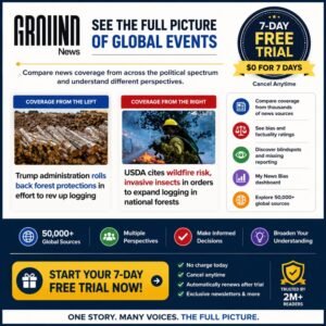 Ground News 7-day free trial subscription deal