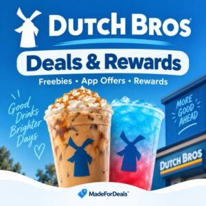 Dutch Bros deals, freebies, rewards and app offers