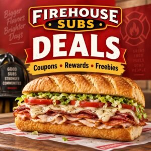 Firehouse Subs deals, coupons, rewards and freebie offers