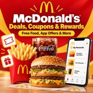 McDonald's deals, coupons, rewards and free food offers