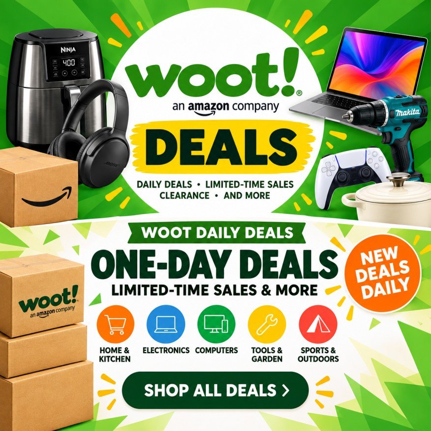 Woot Daily Deals and limited-time sales