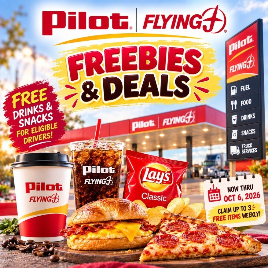 Pilot Flying J free any-size hot coffee for National Coffee Day September 29 2026