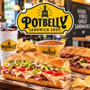Potbelly Sandwich Shop deals, Potbelly Perks rewards, and free sandwich offer