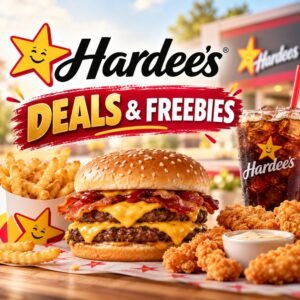 Hardee’s deals, menu favorites, coupons, and My Rewards savings