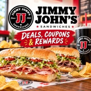 Jimmy John's sandwich deals, coupons, promo codes, and Rewards offers