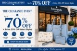 Kate Spade Outlet Clearance Event – Up to 70% Off + Extra 20% Off