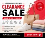 Macy’s Clearance Sale: Fashion, Shoes, Handbags & More