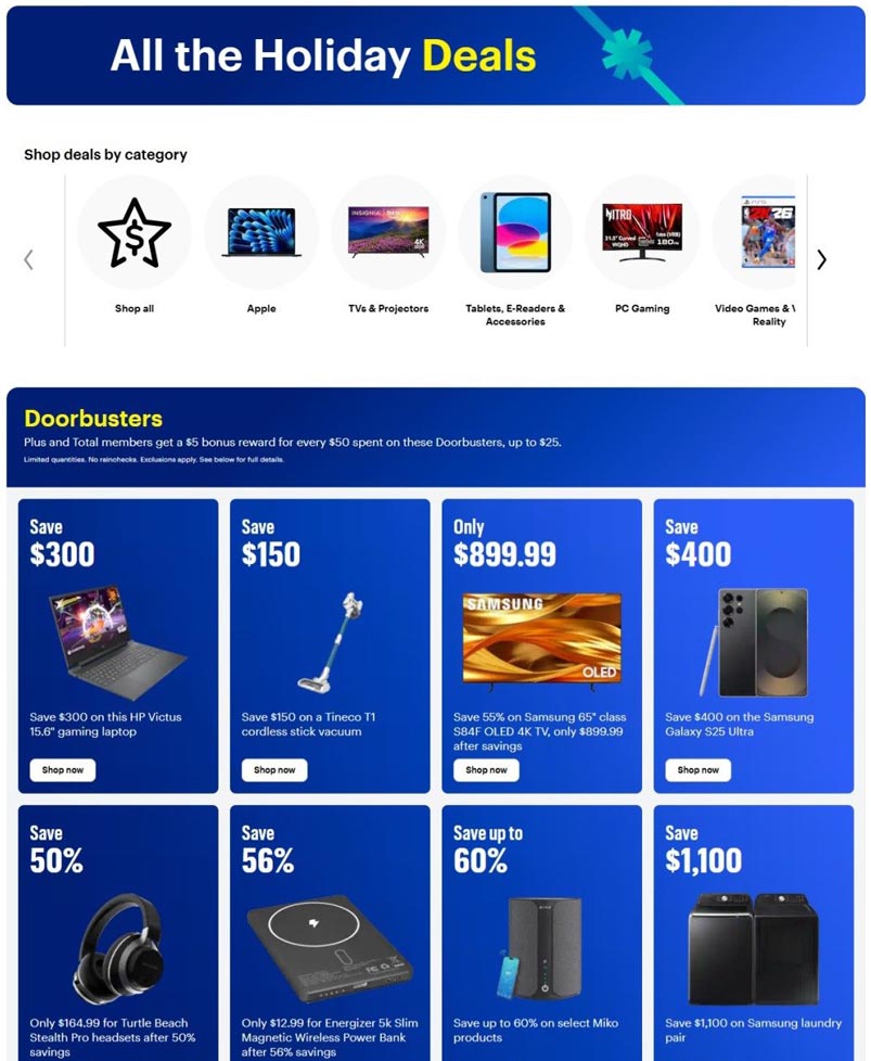 best buy holiday