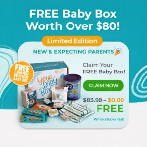 Free baby box worth $80 with baby essentials and samples